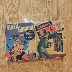 1940, 1943 Flash Gordon & Captain Easy comic books